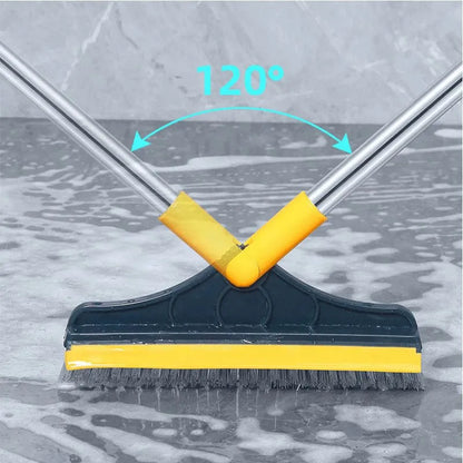 2 In 1 Cleaning Brush With Wiper