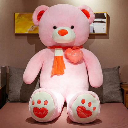 Giant 100cm Plush Teddy Bear - Soft Stuffed Animal for All Occasions