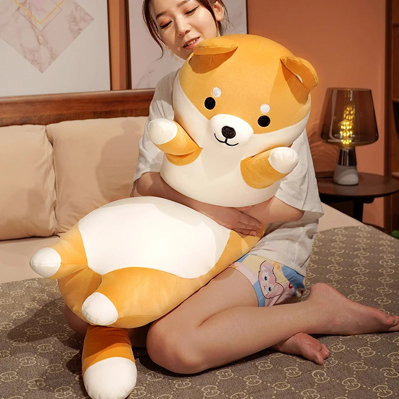 Giant Long Shiba Inu Plush Pillow