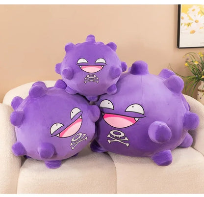 Koffing Pokemon Plush - Large Soft Anime Doll for Kids