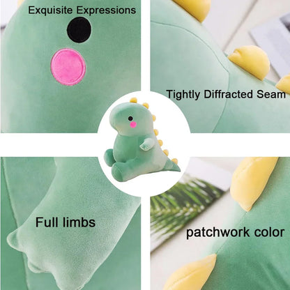 Cute 20CM Dinosaur Plush Toy - Adorable Stuffed Animal Gift for Kids