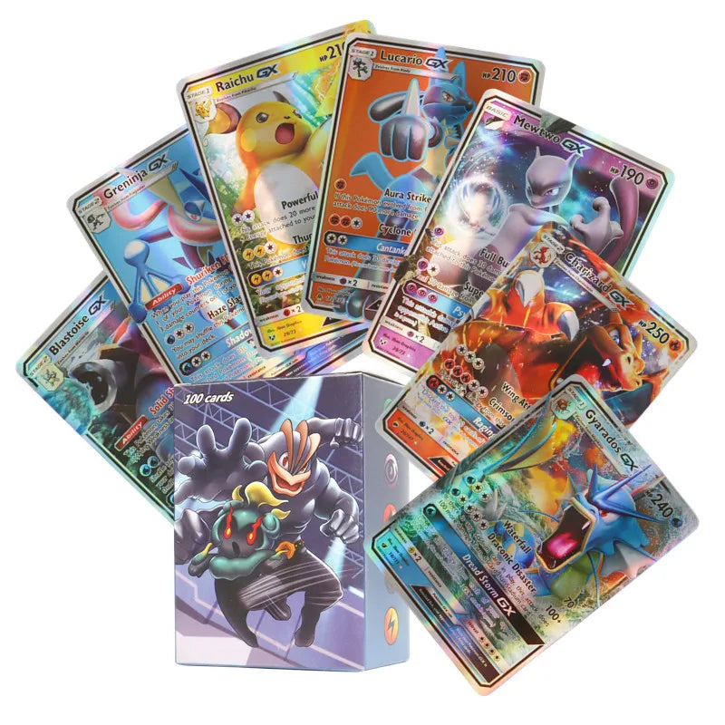 60/100Pcs Pokemon Cards