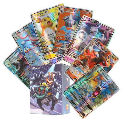60/100Pcs Pokemon Cards