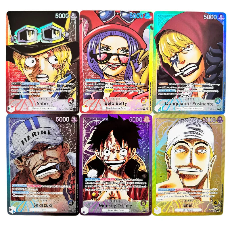 Anime One Piece Collection Cards