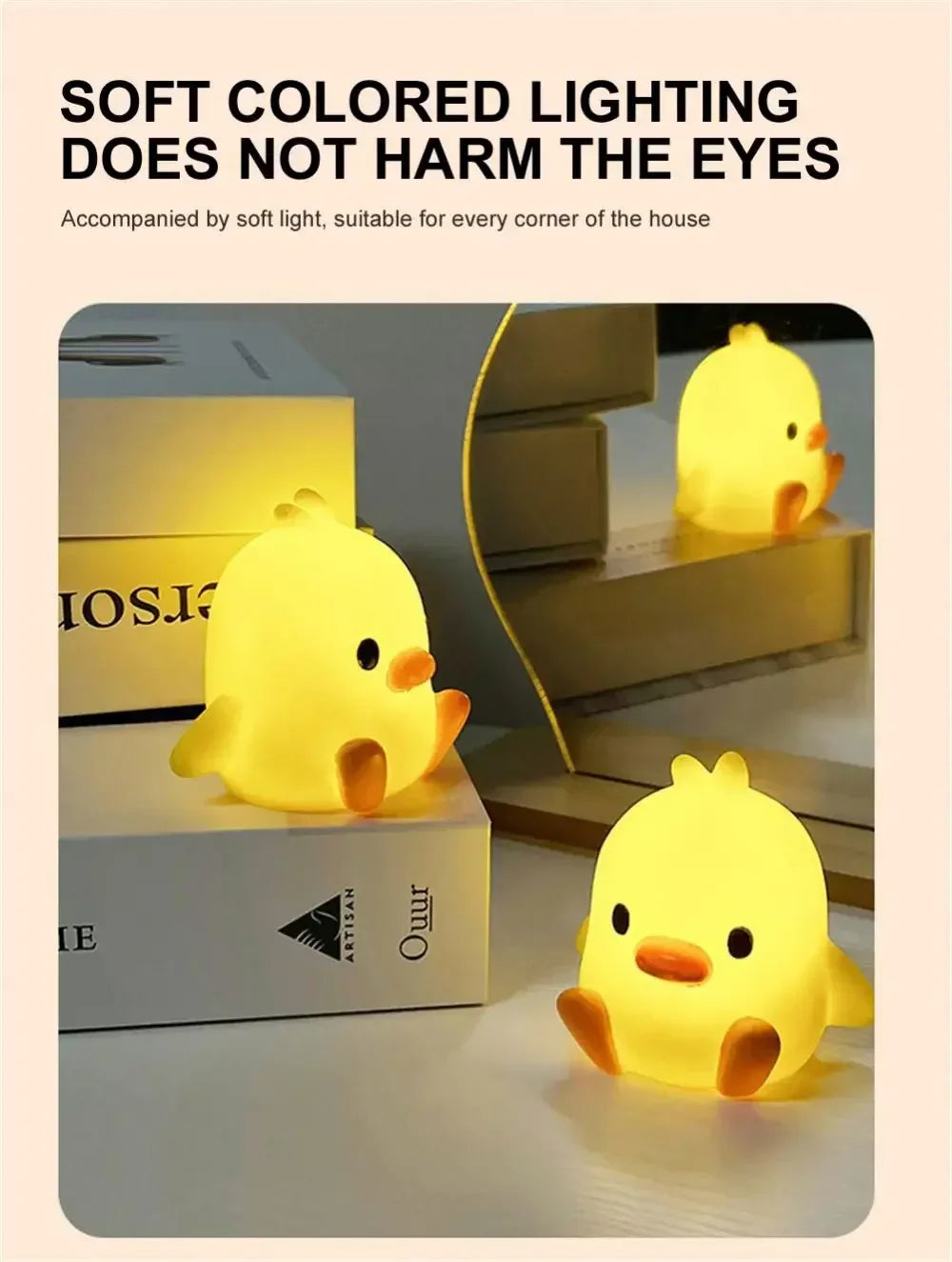 Yellow Duck Lamp