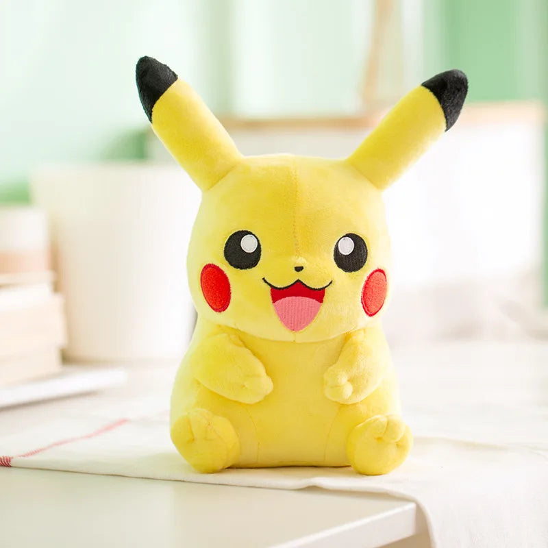 Kawaii Pokémon Plush Dolls - Pikachu, Bulbasaur & More