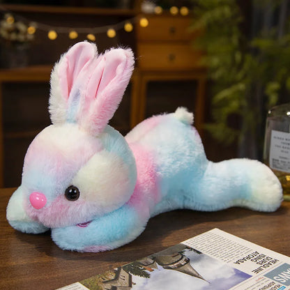 Cartoon Rabbit Plush Toy Soft Stuffed Doll Pillow for Kids and Home Decor