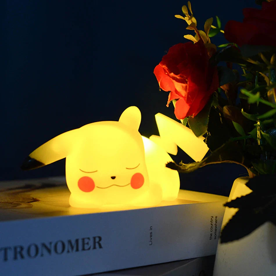 Pikachu Night Light | Cute Led Bedroom Lamp