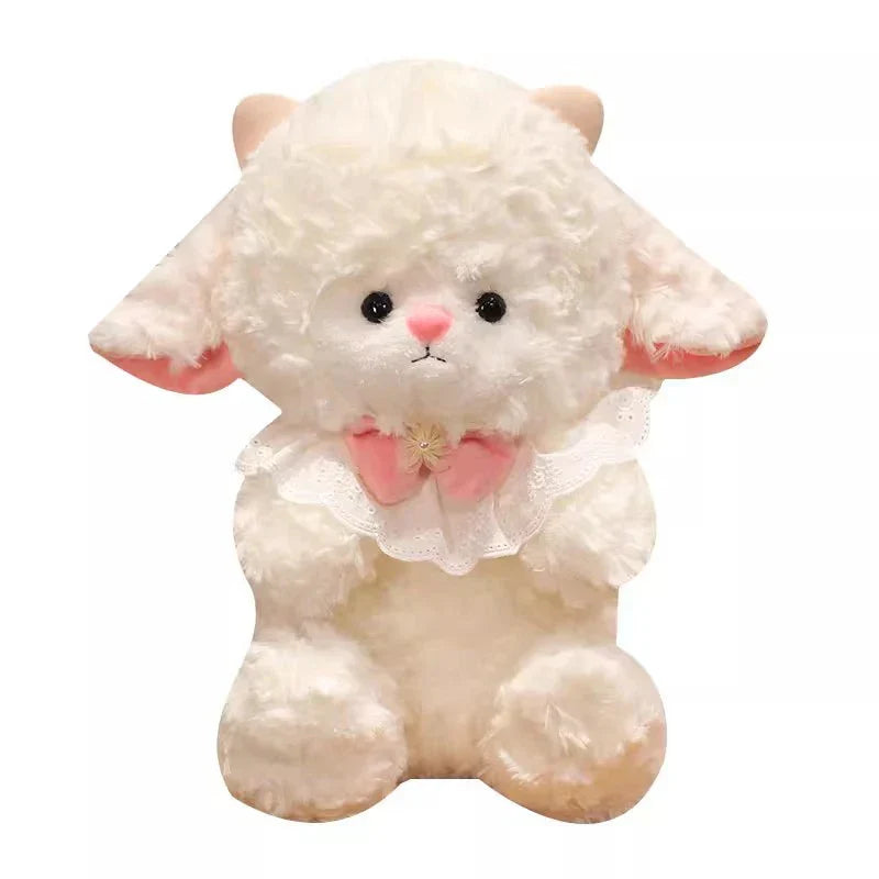 Cute 25cm Plush Sheep Toy Soft Birthday Gift for Kids