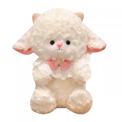 Cute 25cm Plush Sheep Toy Soft Birthday Gift for Kids