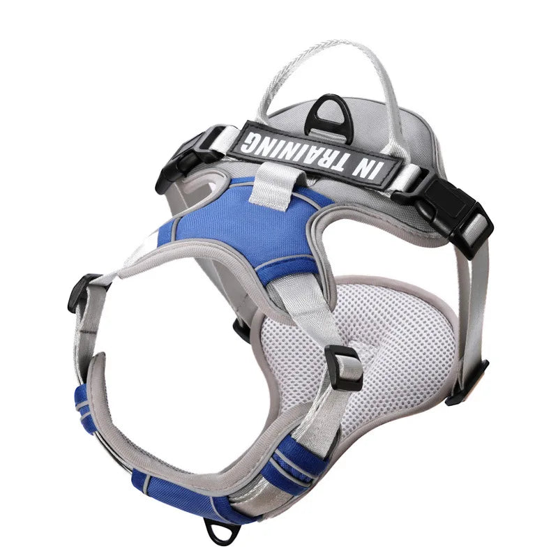 Reflective Nylon Adjustable Dog Harness Vest