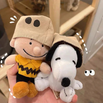 Snoopy & Charlie Brown Kawaii Keychain