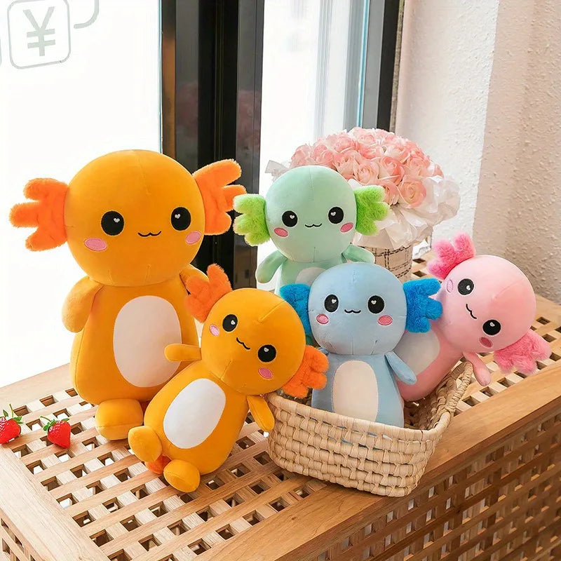 Axolotl Plush Toy Soft Salamander Plushie