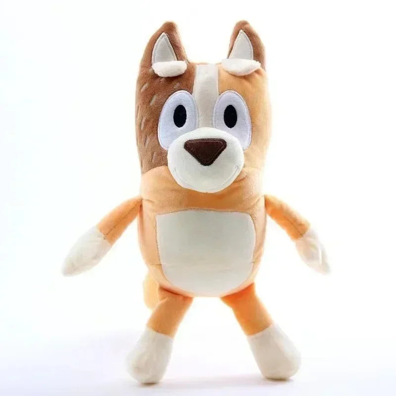 Bluey & Bingo Family Plush Toys - Soft Cartoon Dog Stuffed Animals