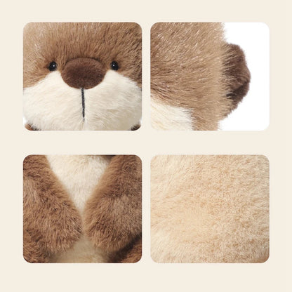 Cute Sea Otter Plush Toy - Fluffy Soft Doll for Kids' Birthday Gift