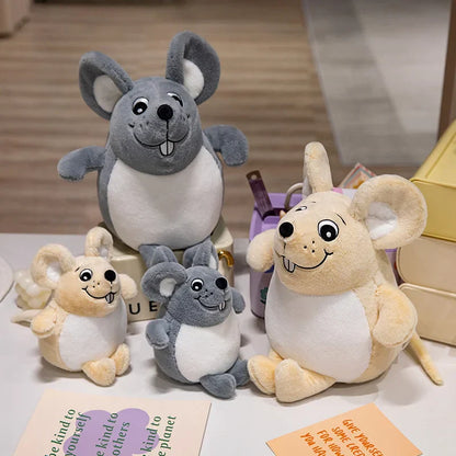 Super Soft Plush Mouse Toy - Adorable Stuffed Animal for Kids