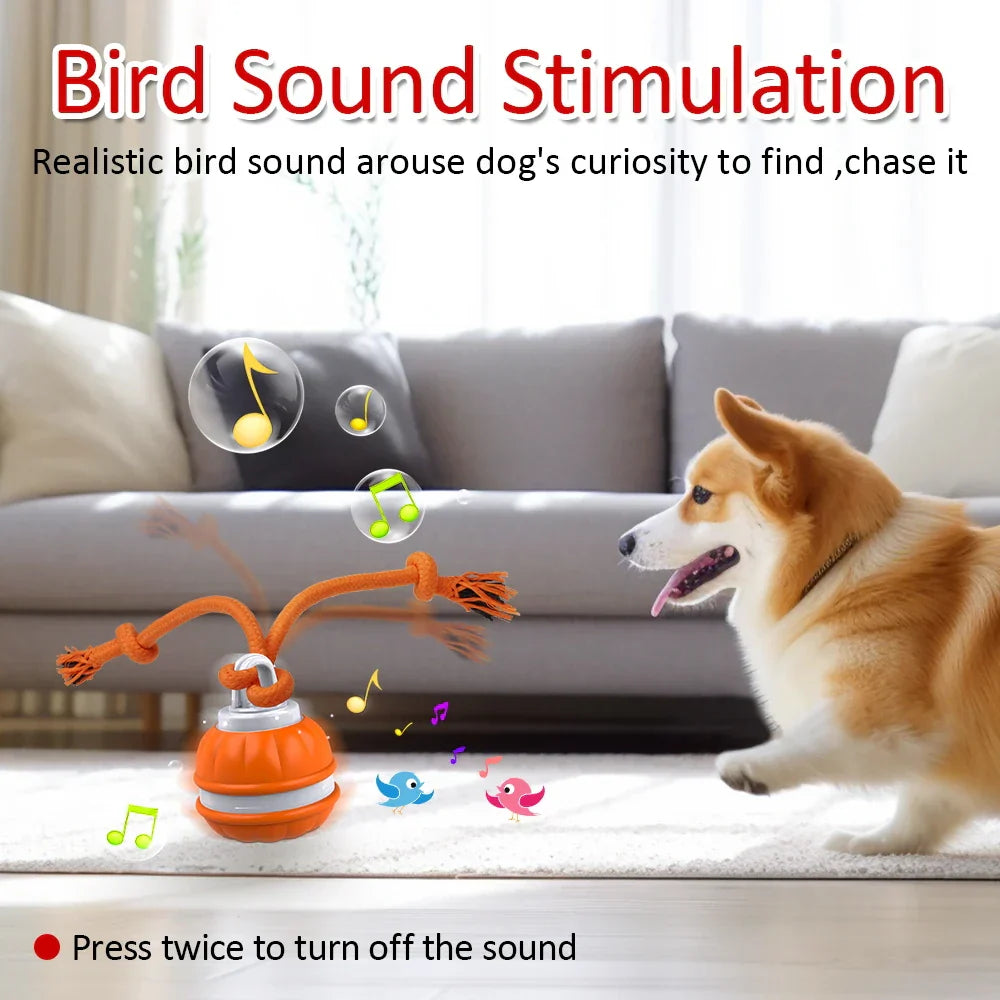 Smart Interactive Dog Toy Ball - Motion Activated Chew Toy