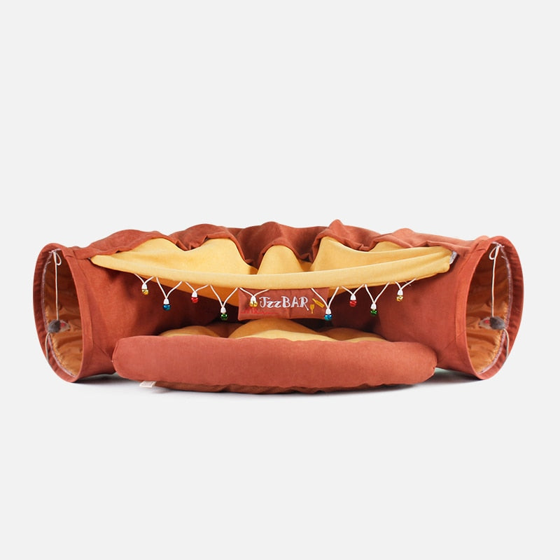 Collapsible Kitty Cat Tunnel Tube