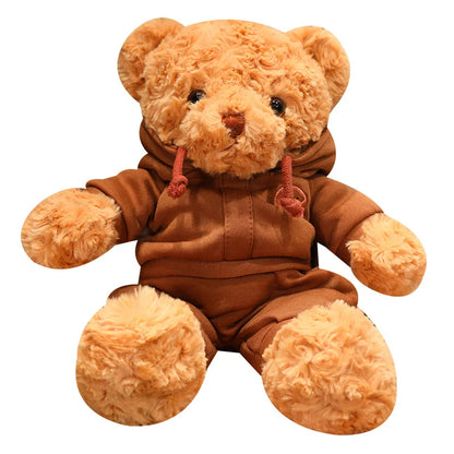 High Quality American Bear Plush Doll - Soft Teddy with Clothes