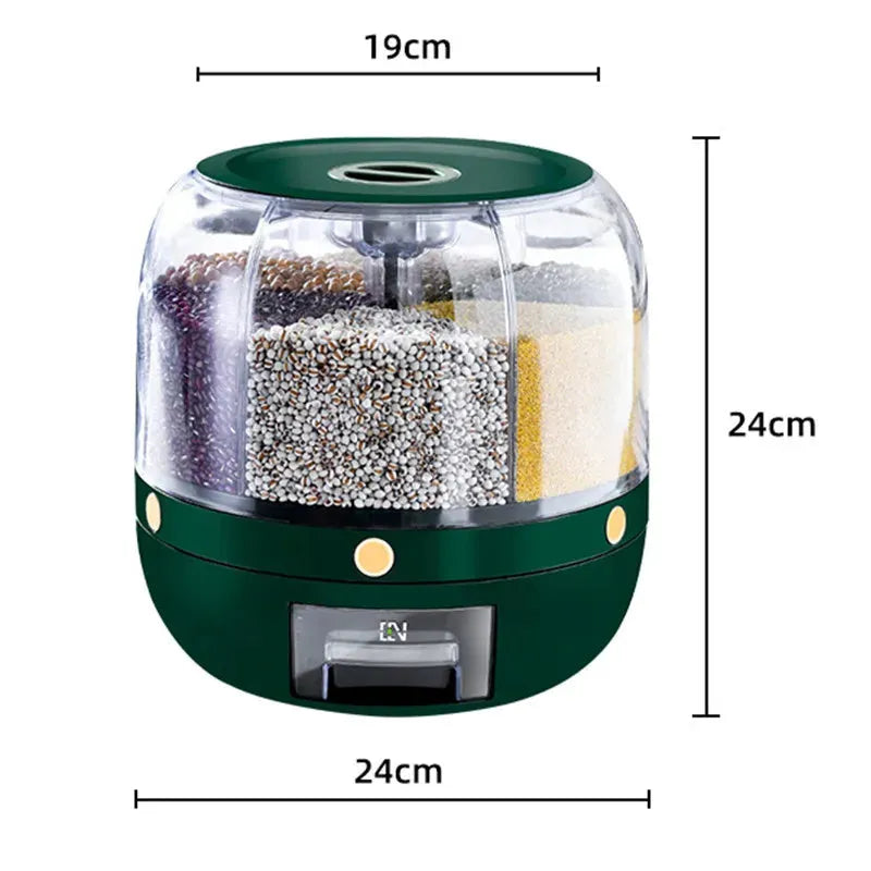 360 Rotatable Grain Dispenser