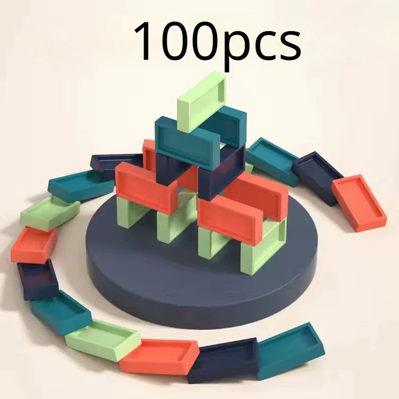 Kids Automatic Laying Domino Train