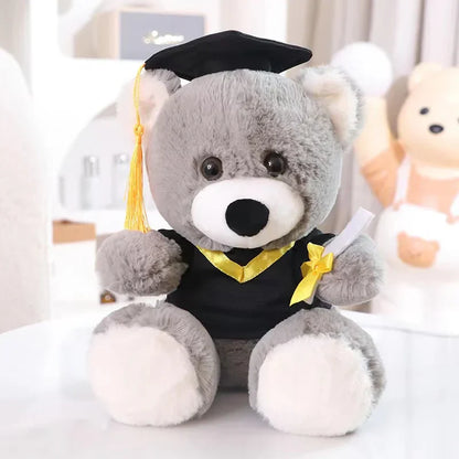 Graduate Plush Dolls: Adorable Capybara, Owl & Bear Stuffed Toys