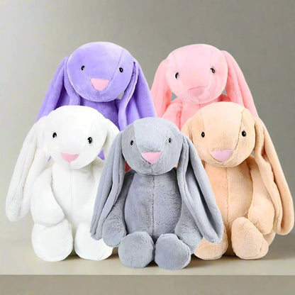 Adorable Long-Eared Rabbit Plush Doll
