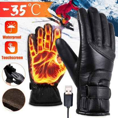 Heated Usb Dog Walking Gloves