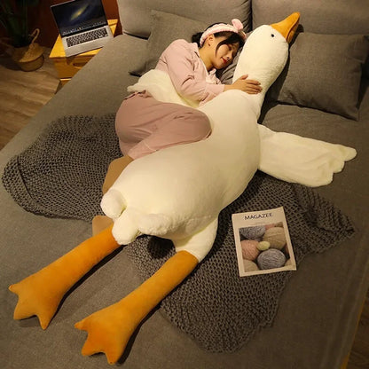 Giant Plush Goose Hug Doll - Soft, Cute, and Perfect for Kids!