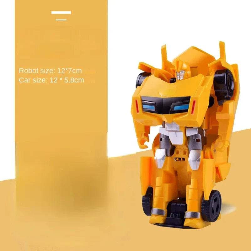 Transformation Robot One Step Deformation Car Action Figure