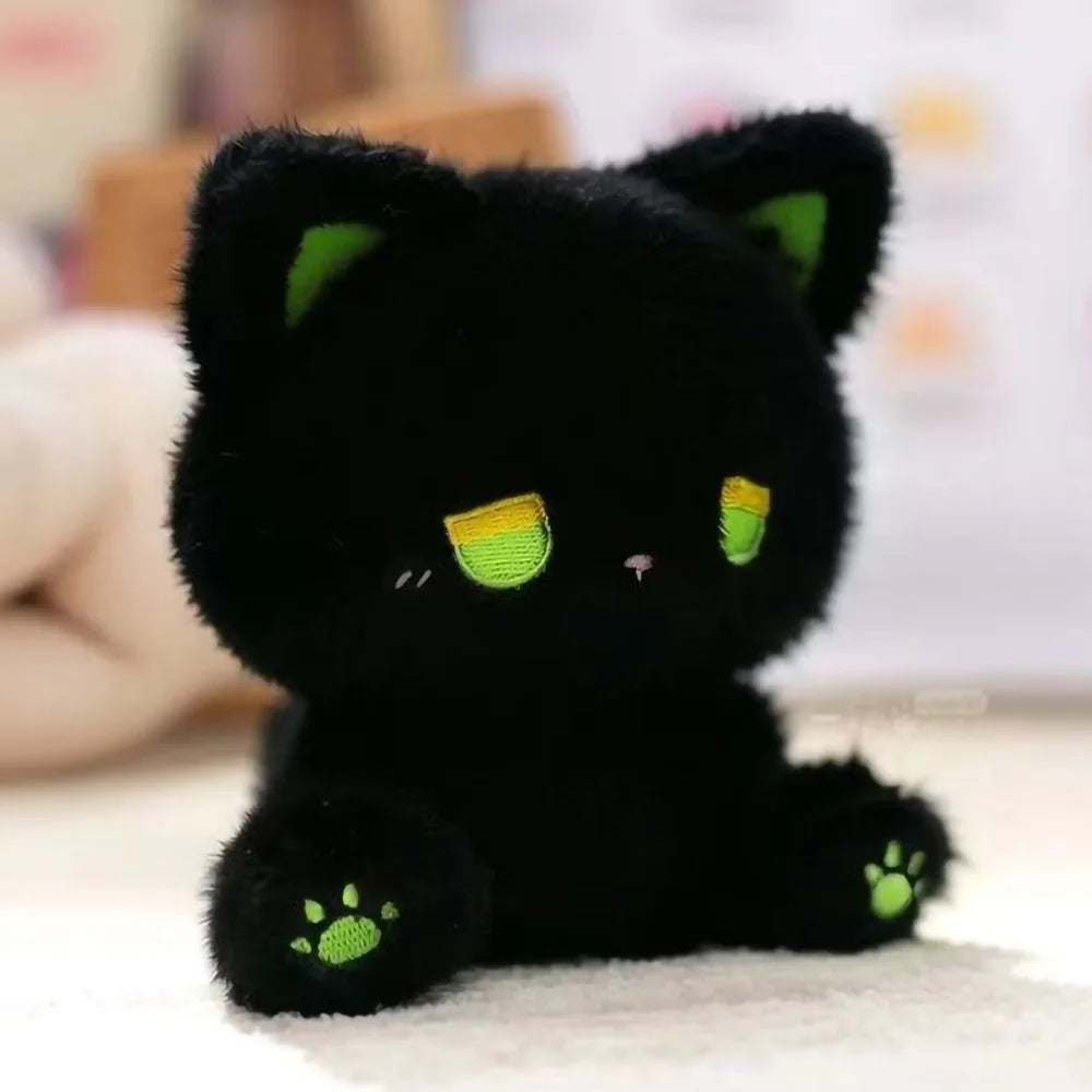 Emo Cat Plush Doll Cute Stuffed Toy Gift for Couples