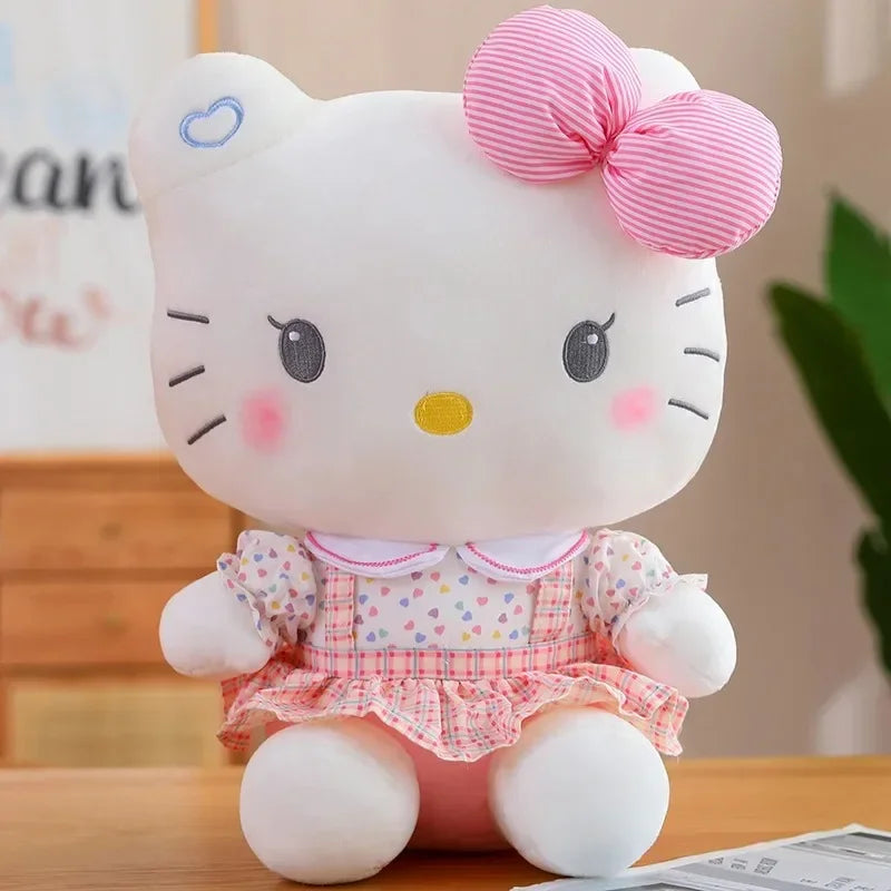 Hello Kitty Plush Pillow Soft Stuffed Doll
