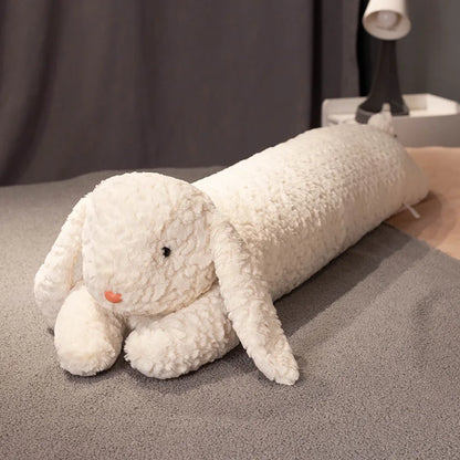 Giant Plush Rabbit Pillow - Soft, Long, Perfect for Kids' Birthdays!