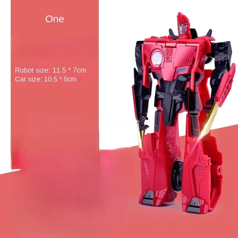Transformation Robot One Step Deformation Car Action Figure
