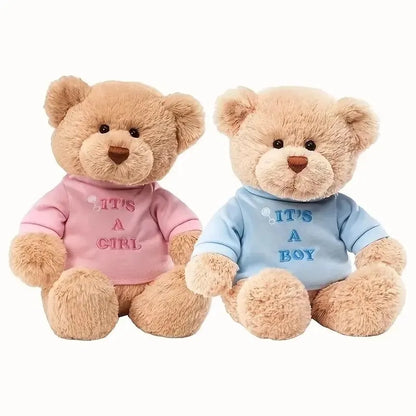 DIY Teddy Bear with Blank White T Shirt 11 Inch