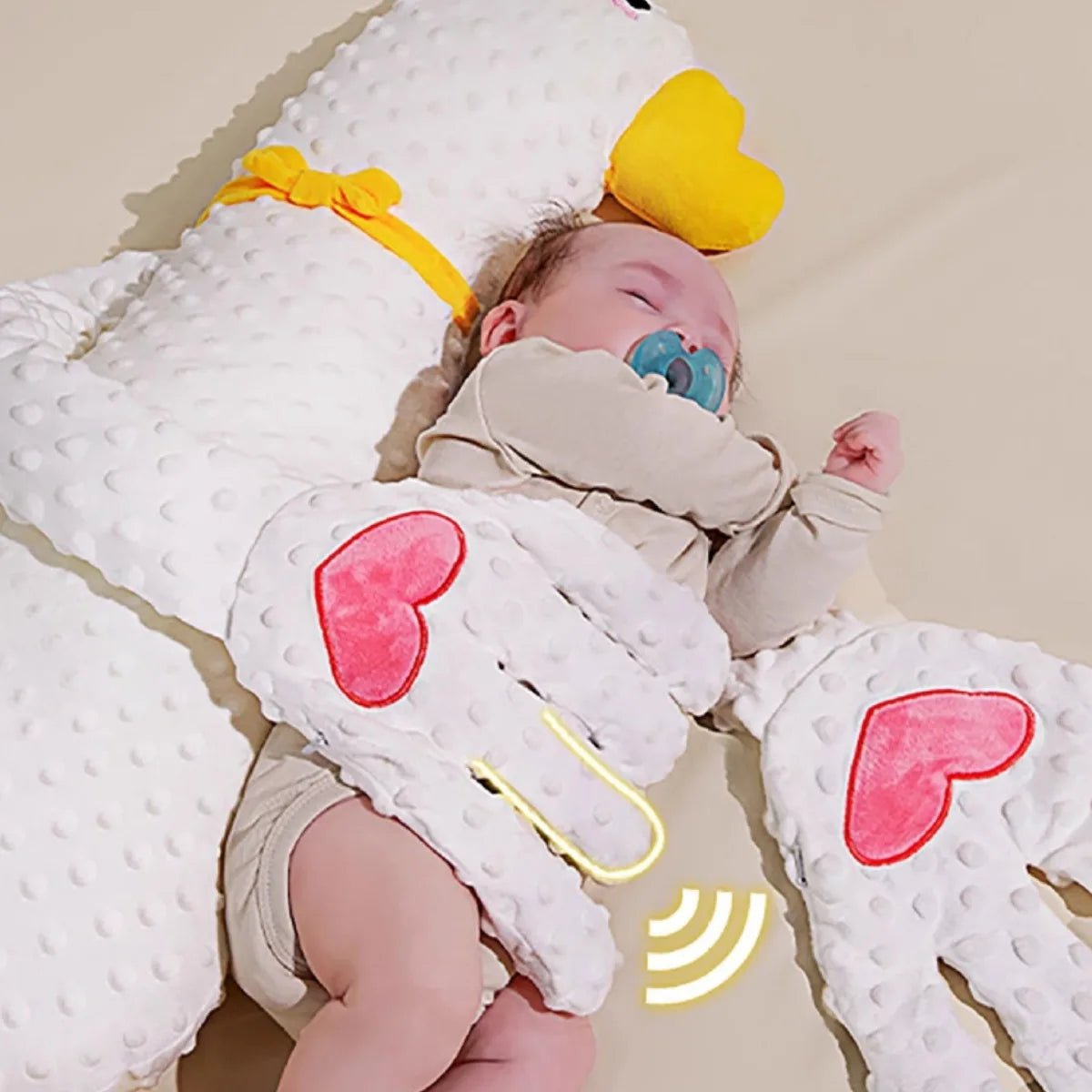 Pillow Soothes Baby