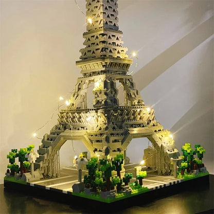 Paris Eiffel Tower Micro Mini Building Blocks