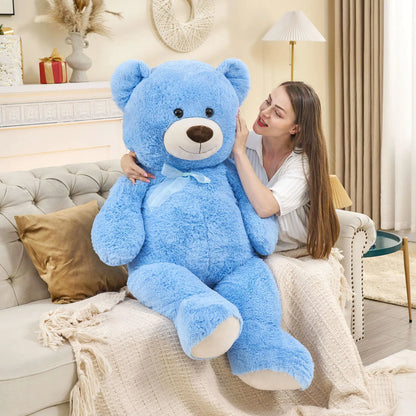 Giant Blue Teddy Bear Plush 130cm