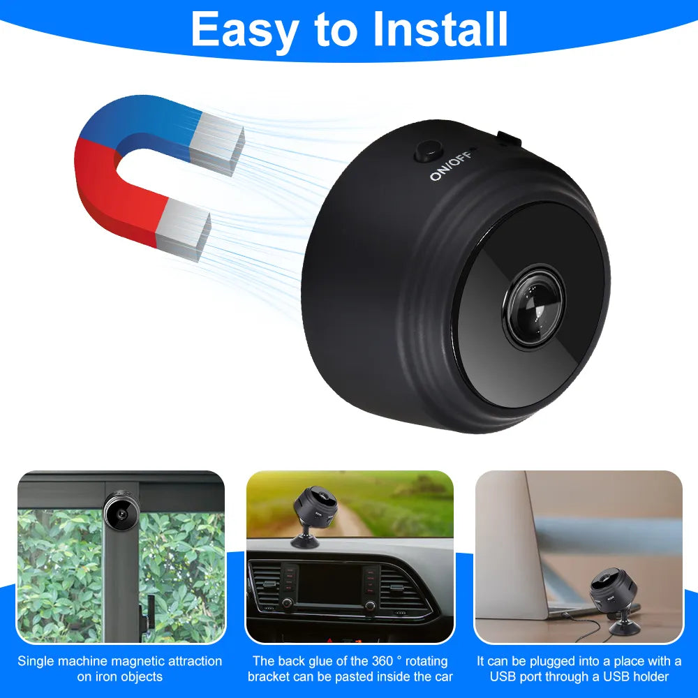 1080P Hd Wireless Night Vision Wifi Camera