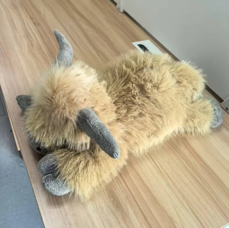 Highland Cow Plush Doll 45cm