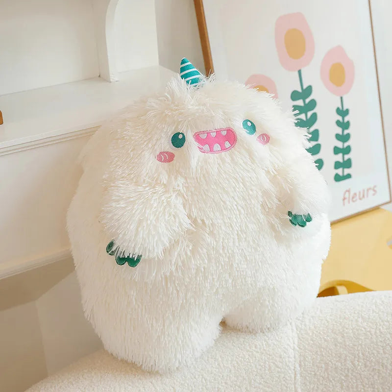 Ugly Cute Green Little Monster Plush Toy - Adorable Sleep Pillow Gift