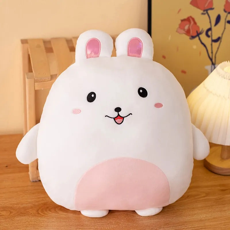 Cuddly Kawaii Zoo Animal Plushies - Soft Squishy Pillows for Kids