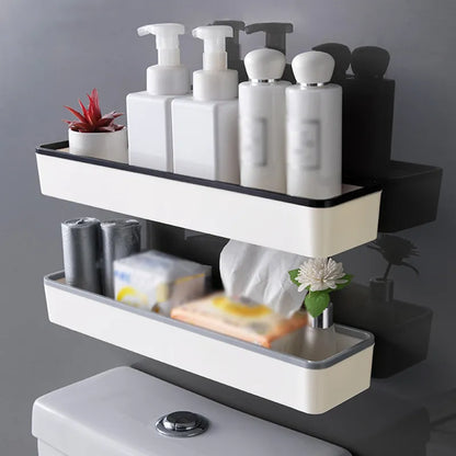 Wall Hanging Toilet Cabinet Rack