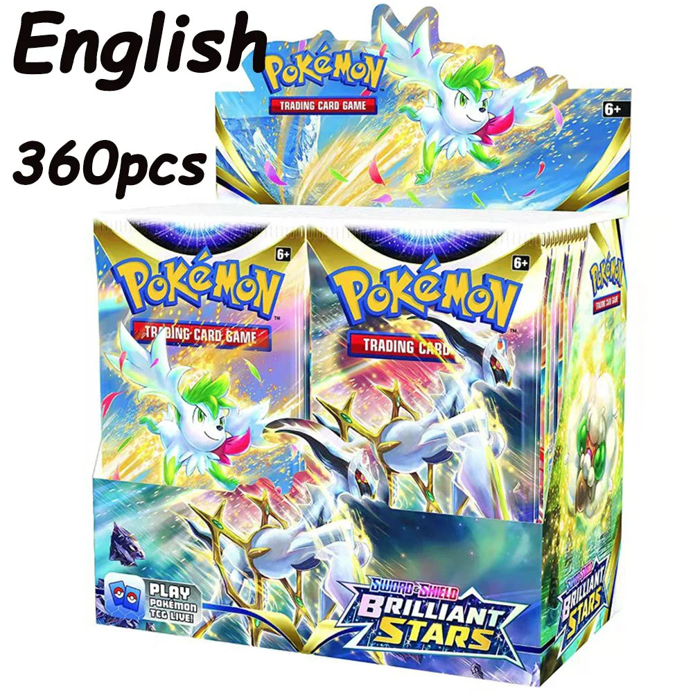 324Pcs Pokemon Cards Sun & Moon XY Evolutions Pokemon Booster Box Collectible Tradiner Card Game