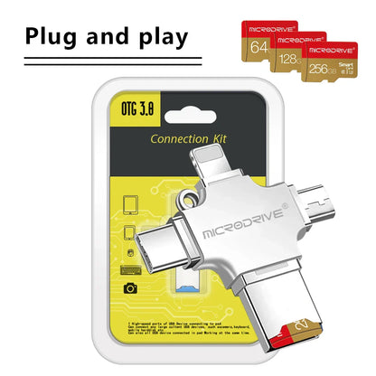 4 In 1 Memory Disk Flash Drive