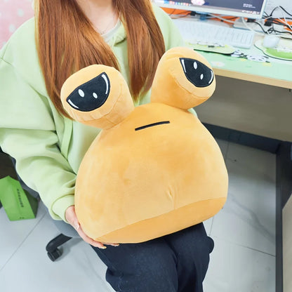 Big Size My Pet Alien Pou Plush Toy - Perfect Gift for Kids & Halloween!