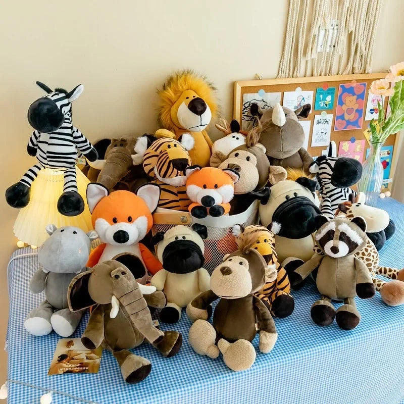 Lifelike Forest Animal Plush Toy 25 cm