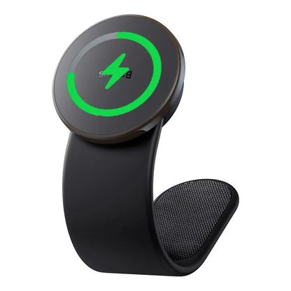 Magnetic Bendable Phone Holder With Wireless Charging