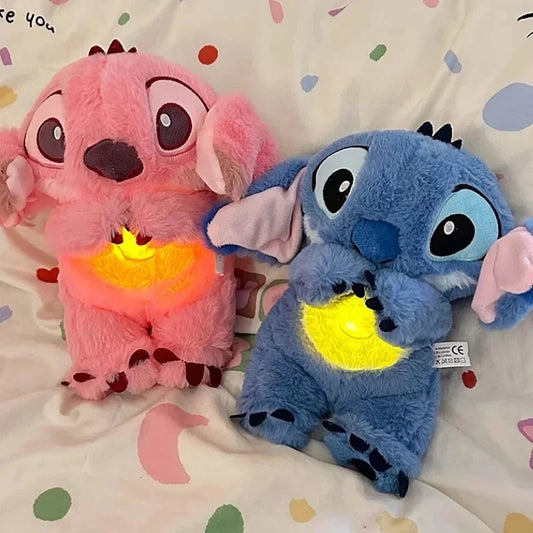 Kawaii Plush Doll: Soothing Musical Companion with Light & Air Bag