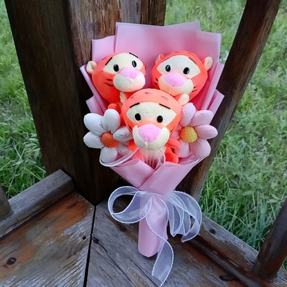 Winnie the Pooh Piglet Plush Bouquet Soft Toy Gift